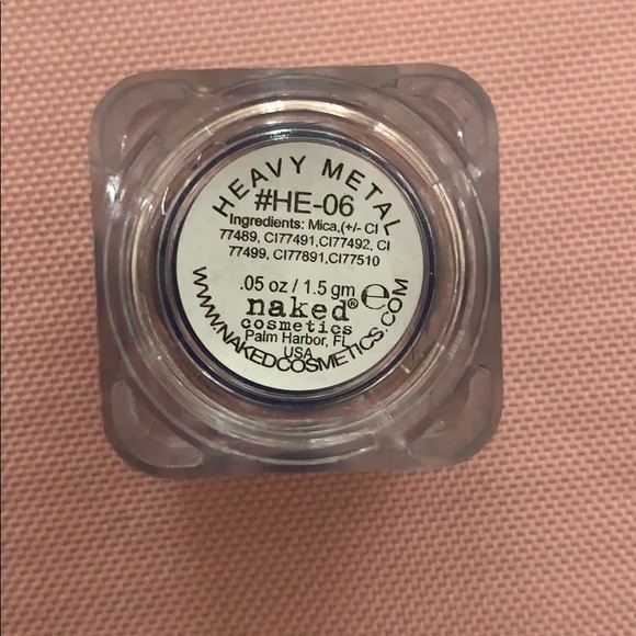 ❄️Blue glitter eyeshadow Naked cosmetics heavy metal - Picture 2 of 2